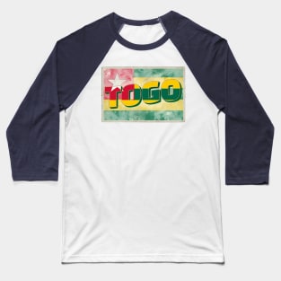 Togo vintage style retro souvenir Baseball T-Shirt